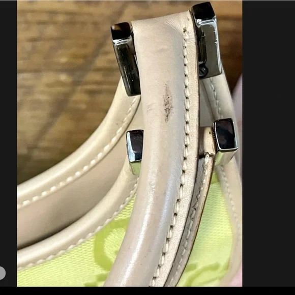 Vintage Gucci Jackie Bardot Rare Iconic Lime Green Bag Purse Silver Hardware - Picture 2 of 15